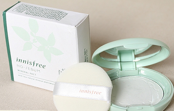 化妆品innisfree悦诗风吟矿物质薄荷粉饼真假验证方法
